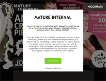 Tablet Screenshot of matureinternal.com